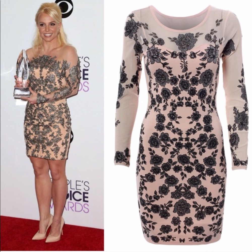 Celebrity Inspired Dress- Ships Next Day!